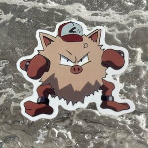 5/$10 Waterproof New Vinyl Sticker Decal Primeape Pokémon